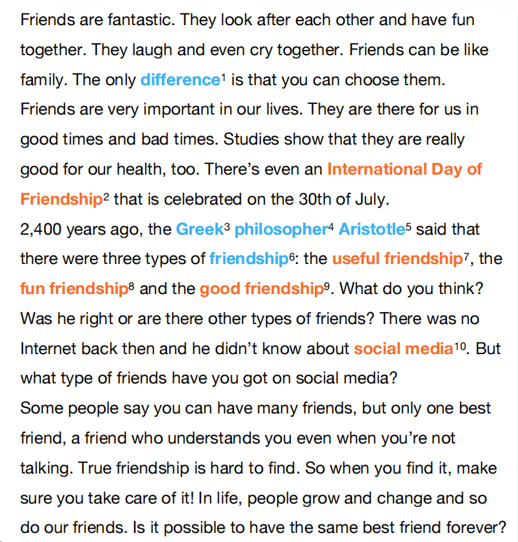 Friendship illustration