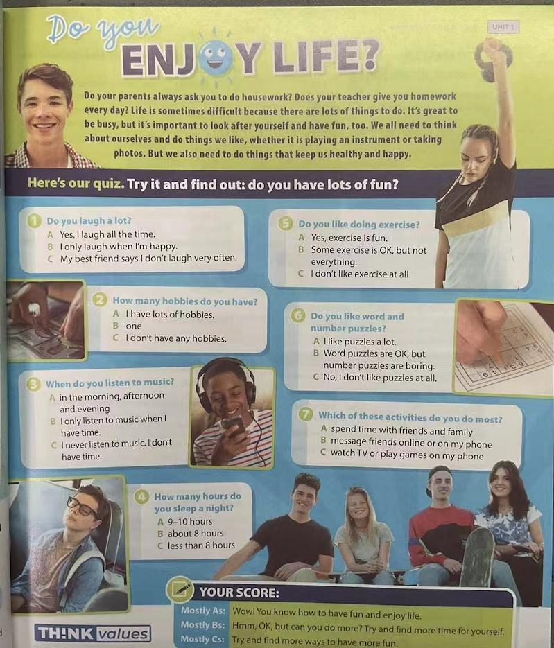 Enjoy Life illustration