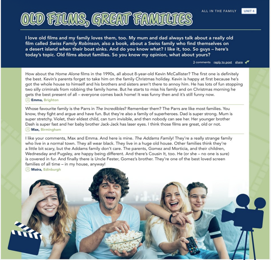 Old Films Great Families 电影 collage